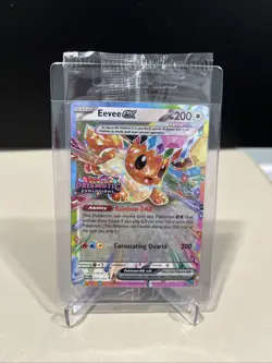 Pokemon Prismatic Evolutions Eevee ex 75/131 Surprise Box Stamped Promo Sealed - Image 1