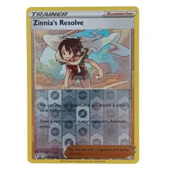 Zinnia's Resolve 164/203 Reverse Holo Evolving Skies Uncommon Pokemon TCG - Image 1