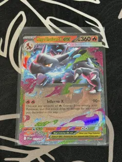 Pokemon TCG Mega Charizard X Ex 13/94 Near Mint Condition Phantasmal Flames - Image 1