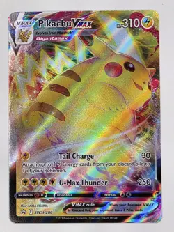 Pikachu VMAX SWSH286 SWSH: Sword & Shield Promo Pokemon TCG NM+ - Image 1