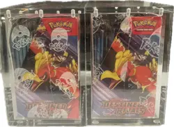 2x 2025 Pokemon TCG Scarlet & Violet Destined Rivals Booster Box with Acrylic - Image 3