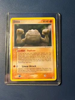 Ditto (Geodude) 62/113 EX Delta Species Rare Pokemon TCG Non Holo - LP - Image 3
