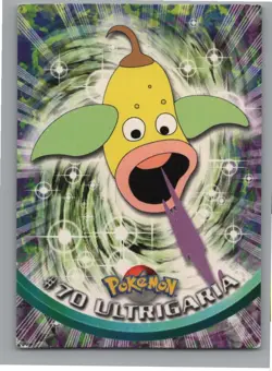 GERMAN 1999 Topps Pokemon Blue Logo TV Animation Edition Ultrigaria #70 - Image 1