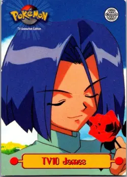 James tTV10 Non Foil 1999 Pokemon Topps Series 1 TV Edition - Image 1