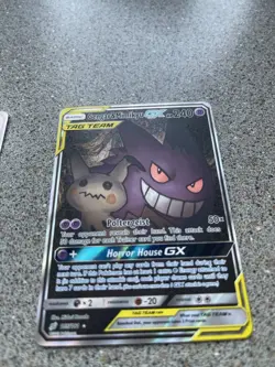 Pokemon Sun & Moon Team Up Gengar Mimikyu GX 165/181 Alternate Art - Image 4
