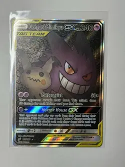 Gengar & Mimikyu GX 165/181 Team Up MINT/Near mint Pokemon TAG TEAM Sun & Moon A - Image 1