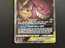 Pokemon 2019 S&M Team Up Gengar & Mimikyu GX 165/181 Alt Art Tag Team Ultra Rare - Image 4