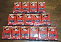 One Piece Carrying On His Will Lot Of 15 Booster Packs OP-13 Sealed English New - Image 1