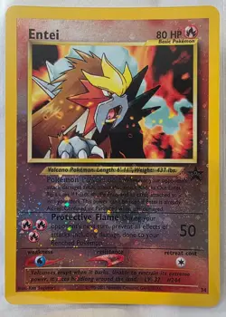 2001 Pokemon Game Movie #34 Entei-Reverse Foil Pokemon 3 Movie Promo - Image 1