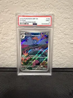 2023 Pokemon OBF EN-Obsidian Flames Illustration Rare #198 Gloom PSA 9 MINT - Image 1
