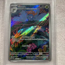 2023 POKEMON OBF EN-OBSIDIAN FLAMES ILLUSTRATION RARE #198 GLOOM PSA 9 - Image 3