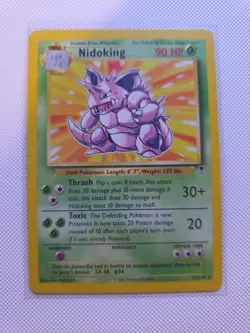 Pokemon TCG Nidoking 31/110 Non-Holo Rare Legendary Collection - Image 1