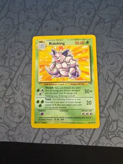Pokemon: Nidoking #31/110 Rare Legendary Collection 2002 Non-holo - MP - J68 - Image 1