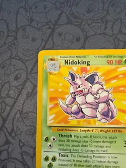Pokemon: Nidoking #31/110 Rare Legendary Collection 2002 Non-holo - MP - J68 - Image 3