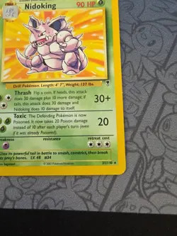 Pokemon: Nidoking #31/110 Rare Legendary Collection 2002 Non-holo - MP - J68 - Image 5