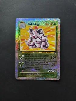 Pokemon TCG Nidoking 31/110 Legendary Collection Reverse Holo LP+ - Image 1