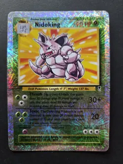 Pokemon TCG Nidoking 31/110 Legendary Collection Reverse Holo LP+ - Image 2