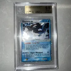 Pokemon Blastoise ex EX Fire Red Leaf Green Holo #104 BGS 9.5 Mint PSA 10 CrossU - Image 4