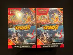 Pokemon TCG: Surging Sparks Booster Bundle | LOT of 2 | Factory Sealed - Image 1
