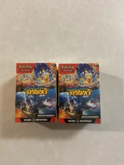 Pokemon TCG Surging Sparks Booster Bundle Lot of 2 – Factory Sealed NEW PRISTINE - Image 1