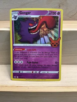 Gengar 57/198 Chilling Reign Holo Rare Pokemon Card Pokemon TCG 057/198 - Image 1