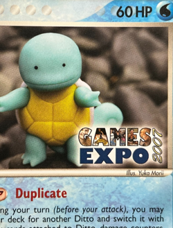 Ditto GAMES EXPO Card- Ex Delta Species 64/113-Super Rare Pokemon Promo -NM - Image 3