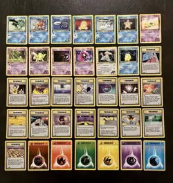 Pokemon Gym Challenge 1ST EDITION Complete Uncommon & Common Set - 91 Cards NM - Image 5