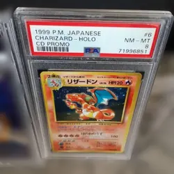 PSA 8-7 Pokemon CD Promo 4 Card Japanese Vintage Charizard Blastoise Venusaur - Image 4