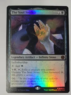 The Soul Stone - 0066 - FOIL - MtG Magic Marvel Spider-Man M/NM - - Image 1