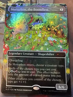 Morophon, the Boundless Foil Borderless Everyone's Invited Secret Lair SLD - Image 1