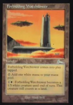 Forbidding Watchtower - Urza's Legacy: #140, Magic: The Gathering Nm R191 - Image 1