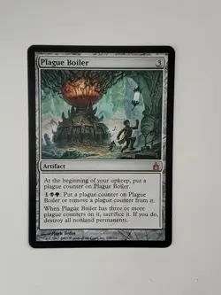 MtG Plague Boiler NM/LP x1 - Ravnica City of Guilds - Image 1