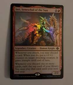 Inti, Seneschal of the Sun Foil NM/M Magic the Gathering Caverns Ixalan LCI MTG - Image 1