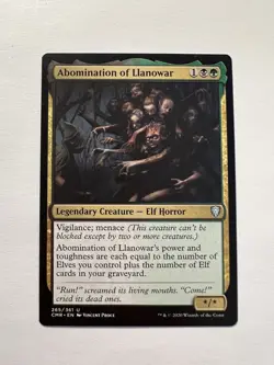 Abomination of Llanowar - MTG Commander Legends NM - Image 1