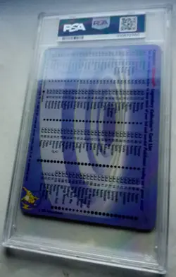 2002 Pokemon Legendary Collection #S4 Mewtwo Box Topper Nr.Mt. PSA 7 - Image 2