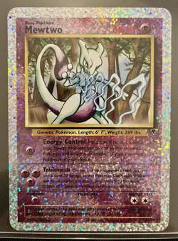 Pokemon TCG Mewtwo S4/S4 Legendary Collection 2002 Reverse Holo Box Topper NM - Image 1