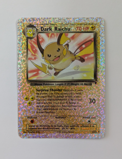 2002 Pokemon Dark Raichu S3/S4 Legendary Collection BOX TOPPER Jumbo Card - Image 1