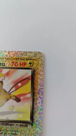 2002 Pokemon Dark Raichu S3/S4 Legendary Collection BOX TOPPER Jumbo Card - Image 4