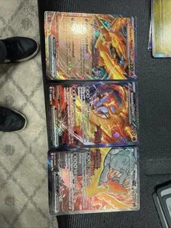 Pokemon Team Rocket’s Moltres UPC Promo Centered DR Stamped Lot of 3 - Image 1