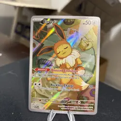 Pokemon Eevee TCG 173 Scarlet & Violet Black Star Promo - Image 1