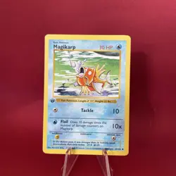1999 Pokemon TCG Base Set Magikarp 1st Edition Shadowless 35/102 - Image 2