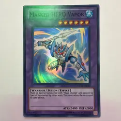 Masked HERO Vapor - GENF-EN095 - Super Rare - Unlimited Edition NM Yugioh - Image 1