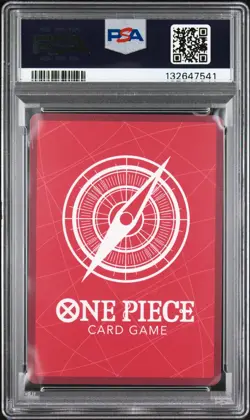 2025 ONE PIECE PROMOS PSA MAGAZINE EXCLUSIVE #001 SHANKS PSA 10 - Image 2