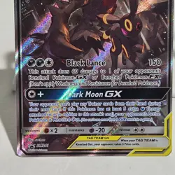Umbreon & Darkrai GX SM241 Tag Team Black Star Promo 2020 Pokemon Card - Image 2