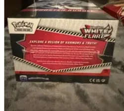 Pokemon TCG White Flare X10 Booster Bundle with Display Case Fully Sealed New - Image 4