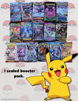 Pokemon Mystery Box - 1 Pack, 1 Ultra Card + Goodies & CHANCE OF EVOLVING SKIES - Image 4