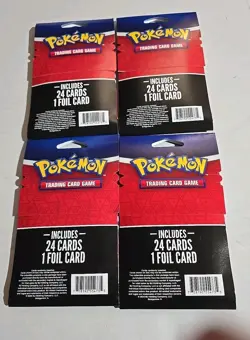 Pokemon Trading Cards Game Mystery Packs 25 Cards 1 Foil Guaranteed (Lot Of 4) - Image 2