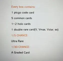 Pokemon Mystery Box! A Total Of 9 Cards And A Chance For Graded Card! - Image 2