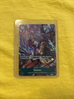 One Piece CCG Shanks OP13-028 Alt Art SR - Near Mint! Carrying On His Will - Image 1