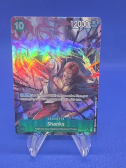 One Piece Carrying On His Will Shanks OP13-028 Alternate Art Super Rare NM - Image 1
